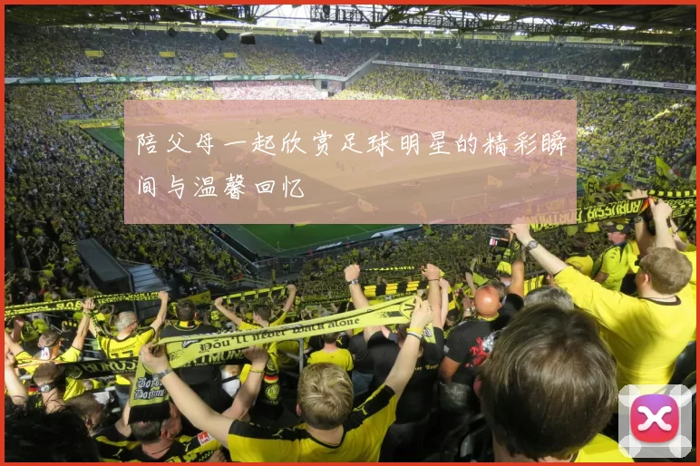 陪父母一起欣赏足球明星的精彩瞬间与温馨回忆
